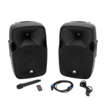 Nešiojama garso sistema 300W 65Hz - 20kHz Omnitronic XFM-212AP (dvi kolonėlės)